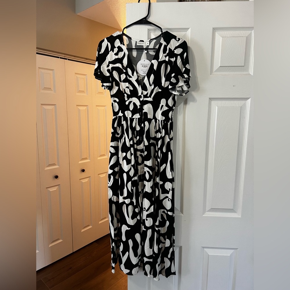 Black & White Dress
